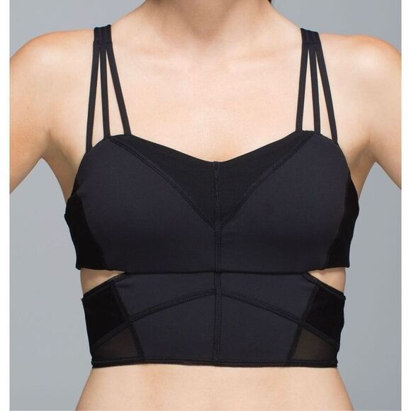 Lululemon Exquisite Bra Black size 4 - Picture 1 of 7